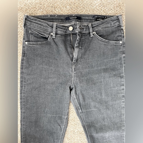 Maison Scotch & Soda Grey Haut High Rise Skinny Jeans - Picture 3 of 8